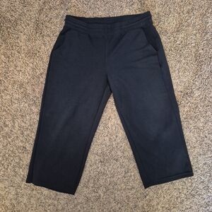 Velocity Acticr Women's Black Capri Jogger Sweatpants Size Large